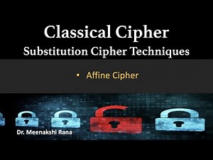 Classical Cryptography | Affine Ciphers