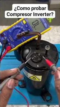 How to test an inverter air conditioning compressor