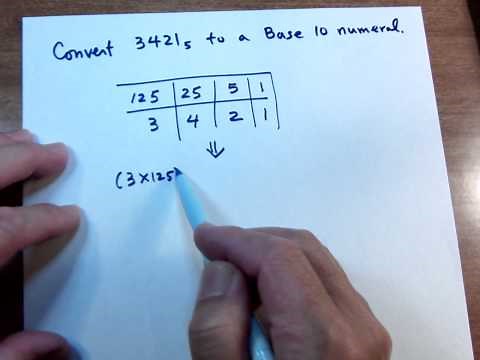 CONVERTING BASE 5 TO BASE 10
