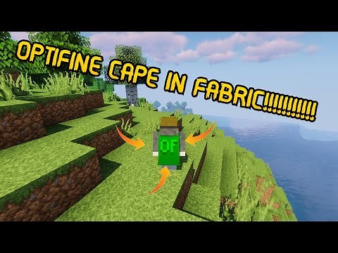 Minecraft, OPTIFINE/LABYMOD CAPE ON FABRIC(you need to own one)