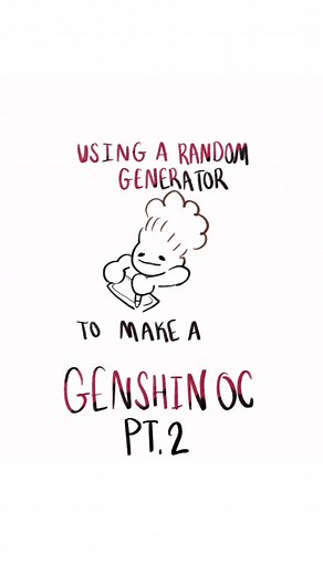 Random Genshin OC Generator