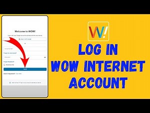Wow Internet Login | How to Sign in to Wow Internet Account in 2024 (Step-By-Step!)