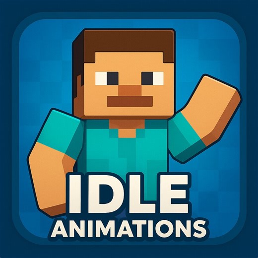 Idle Animations [Bedrock Edition] Minecraft Mod