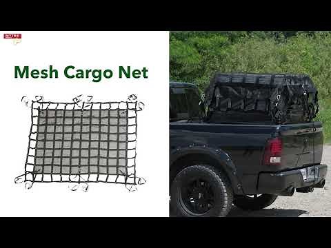How to Install a Mesh Cargo Net
