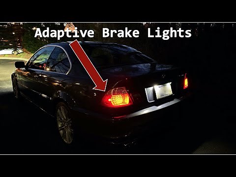 CODING BRAKE FORCE DISPLAY (FLASHING BRAKES) BMW e46