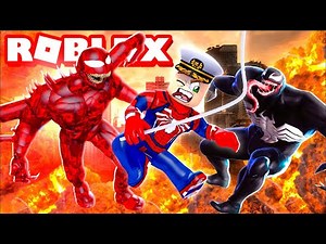 SPIDERMAN vs VENOM and CARNAGE in ROBLOX