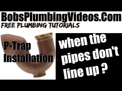 P Trap Installation