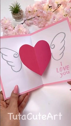 DIY cute card for bestie ❤️