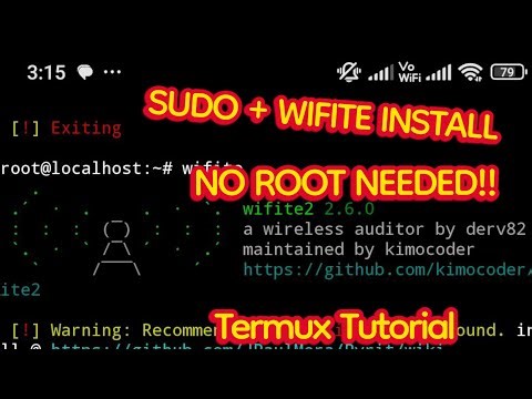 How to Get SUDO Access in Termux & Install Wifite for Hacking