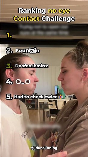 No Eye Contact Challenge Gets Hilarious!