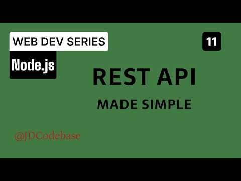 REST API Design in Express.js | REST Principles, HTTP Methods, Status Codes | Node.js Tutorial
