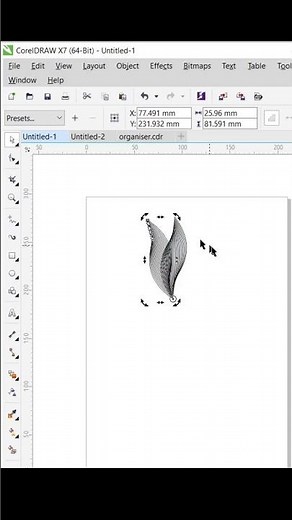 CorelDRAW Blend & Combine Tool Tutorial | Laser Cutting Design Tips 🔥