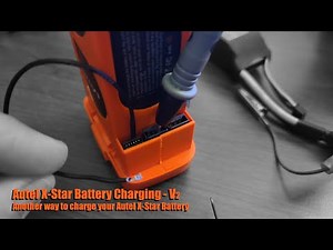 Autel X-star battery wont charge? Updated way to charge your battery without taking the top off!!