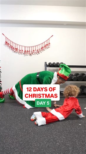Britany Williams on Instagram: "Day 5 of my 12 Days of Christmas workout 🥳🎁🎄 HOW IT WORKS ➡️ Each day, for 12 days, I will share a new bodyweight exercise here on IG. Each day you’ll do all of the previous days’ exercise and add on that day’s exercise. So on Day 1 you’ll do just one exercise, on Day 3 you’ll do all exercises from Day 1-3, on Day 9 you’ll do exercises 1-9 etc. Day 1 - Squat to Knee Drive (8 reps p/s) Day 2 - Lunch to Punch (8 reps p/s) Day 3- Crescent Lunge Knee Drive (8 p/s)