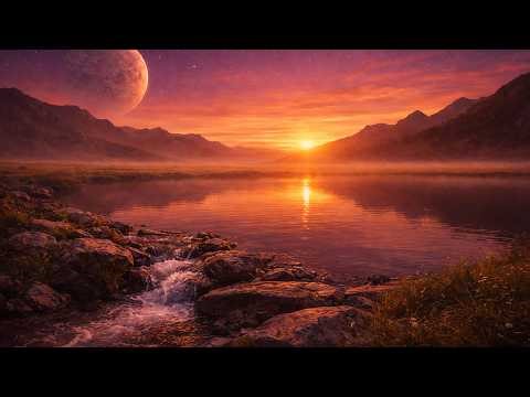 Sci-Fi Space Ambient – Alien Planet Sunset | 2 Hour Deep Sleep & Relaxing Cosmic Music