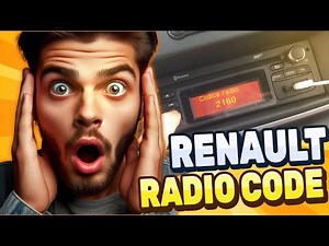How to Get a Renault Radio Code in 2 Minutes! Works for All Models (Quick & Easy)