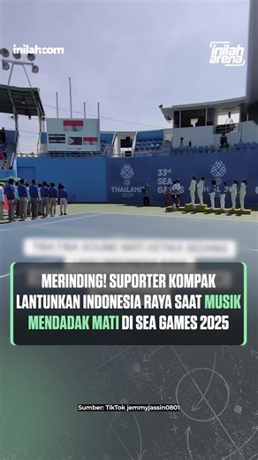 Momen penuh haru mewarnai perayaan kemenangan pasangan ganda putri tenis Indonesia, Aldila Sutjiadi dan Janice Tjen, yang berhasil mempersembahkan medali emas bagi Indonesia di SEA Games 2025. Saat lagu kebangsaan Indonesia Raya diputar, terjadi kendala teknis pada sistem audio arena. Menyikapi hal tersebut, para pendukung Indonesia yang hadir di National Tennis Development Center, Bangkok, secara spontan menyanyikan Indonesia Raya secara acapela. Kekompakan dan semangat nasionalisme para suport