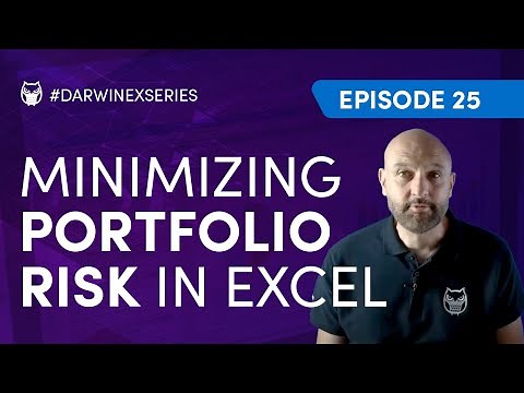 Calculating the Minimum Portfolio Risk in Excel (Global Minimum Variance Portfolio)