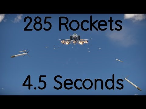 How to fire 285 rockets in 4.5 seconds