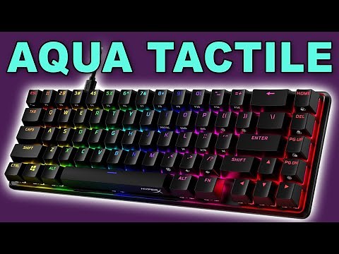 HyperX Alloy Origins 65 Mechanical Keyboard with Aqua Tactile Switches Review