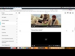LDS Scripture Study Tools - Gospel Topics
