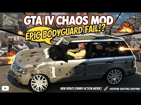 I Became The Most Protected Man in Liberty City (GTA IV Chaos Mod)