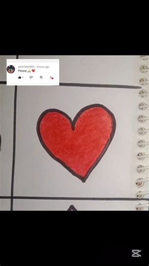 "Heart ❤️ and Question Mark (?) Drawing on Comment Request" #drawing #emojiart #art #song #easy