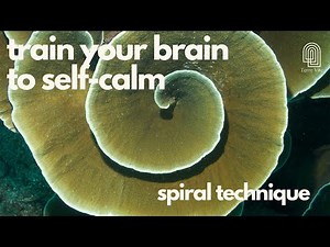 Self Calm Tool for ANXIETY Spiral Visualization