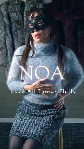 Fluffy Angora Sweater