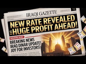 🎉 Joy for Investors! Iraqi Gazette Reveals the New Iraqi Dinar Rate! 💵huge profit Ahead🔥iraqi Dinar