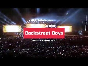 Backstreet Boys DNA Tour Chile 5 Marzo 2020 (FULL SHOW)
