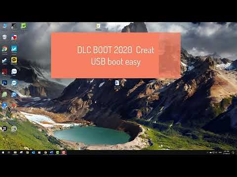 DLC Boot 2020 - Creat usb boot easy