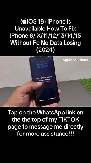 How to Fix Unavailable iPhone Without Pc: Step-by-Step Guide 2024