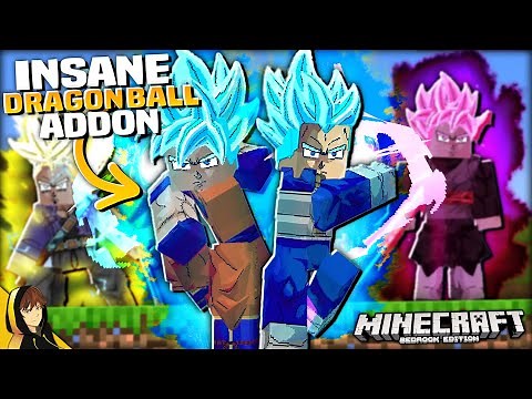 This INSANE MOD, Turns MINECRAFT into a DRAGON BALL Z Game!?!