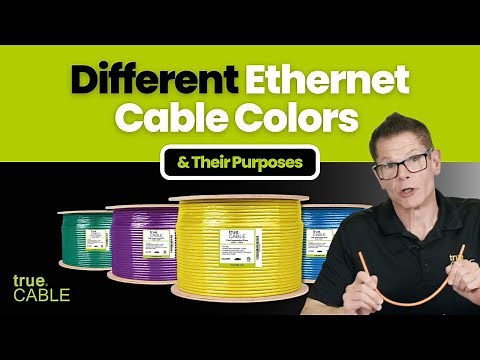 Ethernet Cable Colors Explained: What They Mean & When to Use Each One!