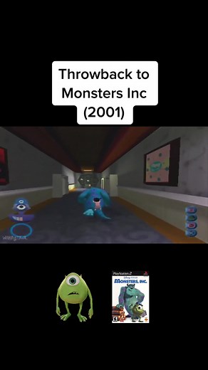 Throwback to Monsters Inc (2001)