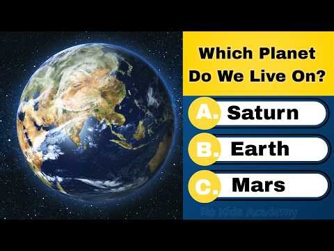 Solar System Quiz for Kids 🌍 | Fun Space Quiz 🚀