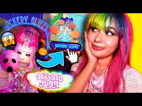 REACTING To The *NEW* HALLOWEEN UPDATE For ROYALE HIGH.. 😱(Being COMPLETELY Honest..)