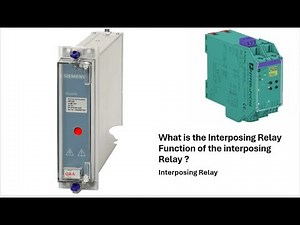 What is Interposing Relay and how works the interposing relay in PLC system