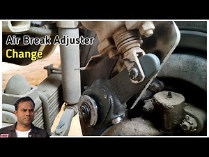 Air Break Adjuster Change | Manual Slack Adjuster | Front Wheel Tata 909