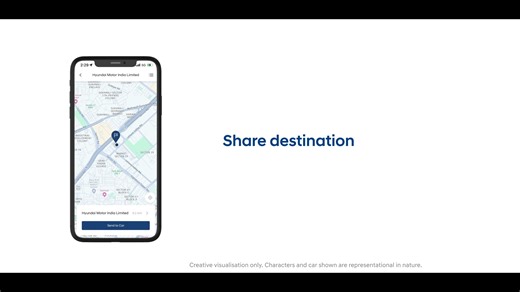 With Hyundai Bluelink, you can share your destination with your family and friends by sending an SMS from the car itself! Enjoy a connected experience not just with your car, but with your loved ones also! To know more, visit: https://bit.ly/Hyundai__Bluelink #Hyundai #HyundaiIndia #HyundaiBluelink #ILoveHyundai | Hyundai India