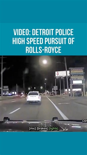 315K views · 2.4K reactions | New dashcam video captures Detroit police pursuing a Rolls-Royce on the city’s east side. Read more: themetrodetroitnews.com/video-detroit-police-high-speed-pursuit-of-rolls-royce | Metro Detroit News | Facebook