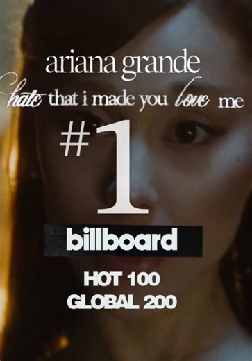 Tenth Number One: Ariana Grande’s Heartfelt Thank You
