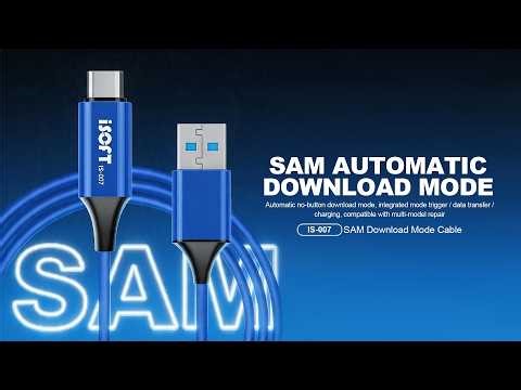 ISOFT IS-007 SAM download mode cable