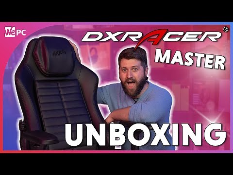 DXRacer Master Gaming Chair Unboxing and Setup! Best and MOST COMFY Gaming Chair!