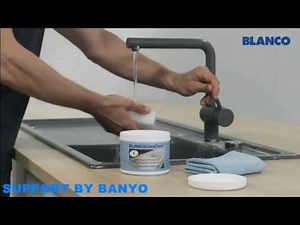 How to clean a blanco ceramic sink