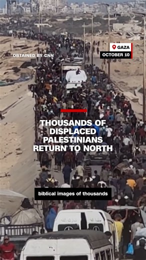 Thousands of displaced Palestinians are returning to the north of Gaza as the ceasefire deal between Hamas and Israel takes effect. CNN's Clarissa Ward reports from Tel Aviv, Israel, on what this new chapter could mean for people in both Gaza and Israel. Read more: https://cnn.it/4nM7eXe | CNN International