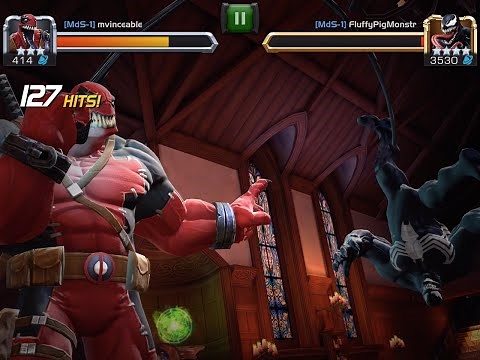 Venompool Unboxing and Duel vs. Venom | Marvel Contest of Champions