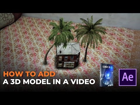How To Add A 3D Model In A Video | After Effects + Element 3D Tutorial
