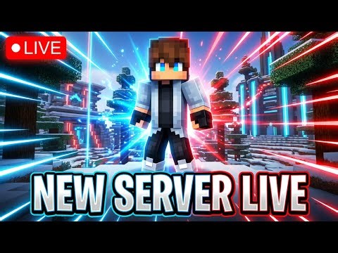 NEW MINECRAFT SERVER LIVE! | Public SMP 🔥